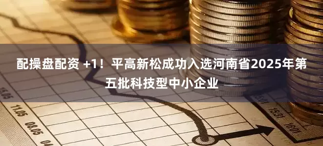 配操盘配资 +1！平高新松成功入选河南省2025年第五批科技型中小企业